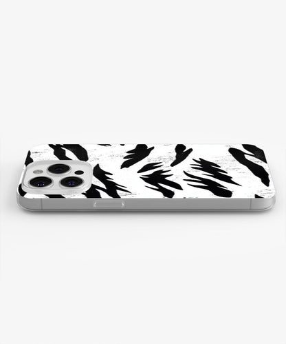 Latest 3rd-Generation Crystal Tough Glossy Tiger Stripes iPhone Case (MagSafe-Compatible)