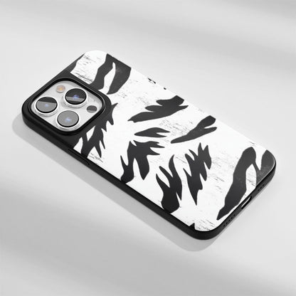 Industry-Level Tough Matte Tiger Stripes iPhone Case