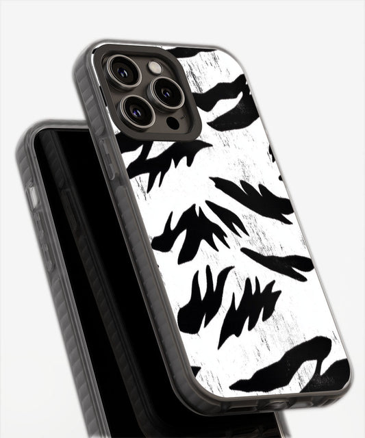 Latest 3rd-Generation Pop Tough Matte Tiger Stripes iPhone Case (MagSafe-Compatible)