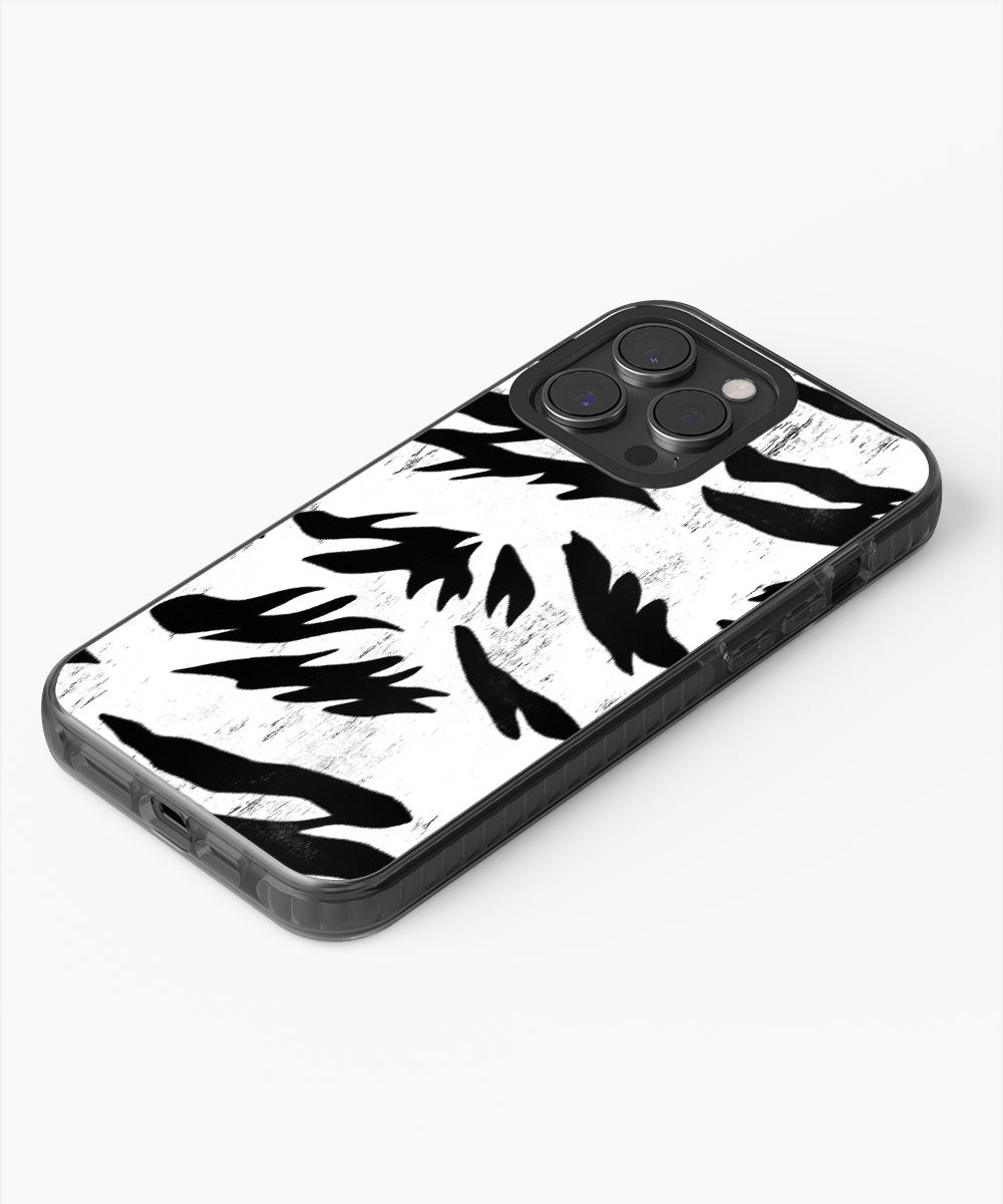 Latest 3rd-Generation Pop Tough Matte Tiger Stripes iPhone Case (MagSafe-Compatible)