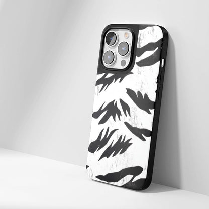 Industry-Level Tough Matte Tiger Stripes iPhone Case