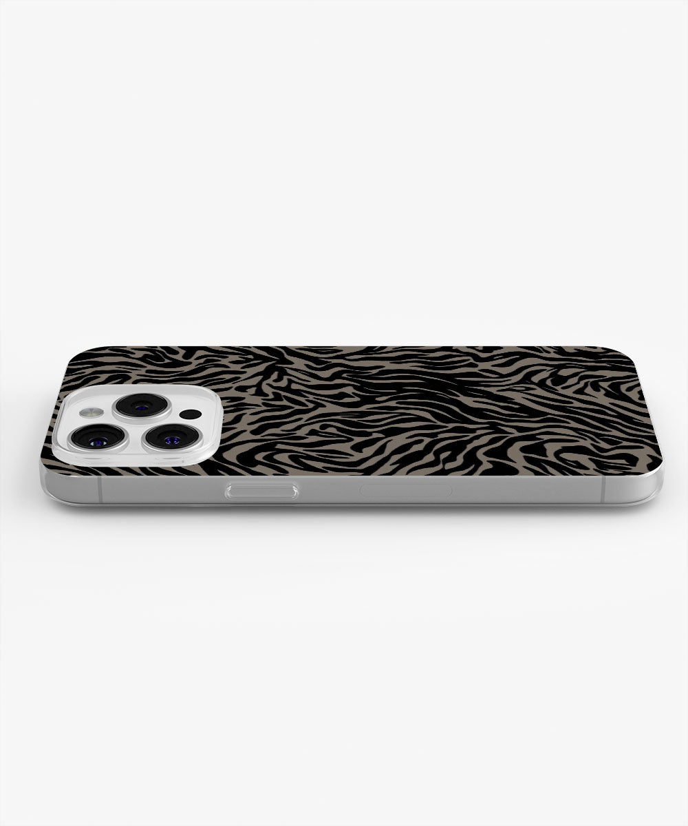 Latest 3rd-Generation Crystal Tough Glossy Tiger Stripes iPhone Case (MagSafe-Compatible)