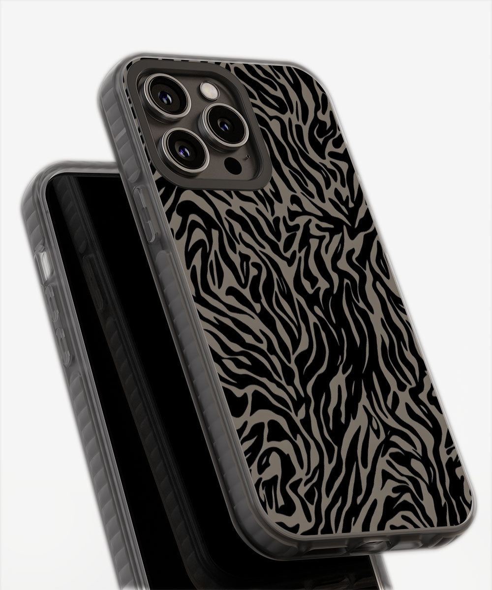 Latest 3rd-Generation Pop Tough Matte Tiger Stripes iPhone Case (MagSafe-Compatible)