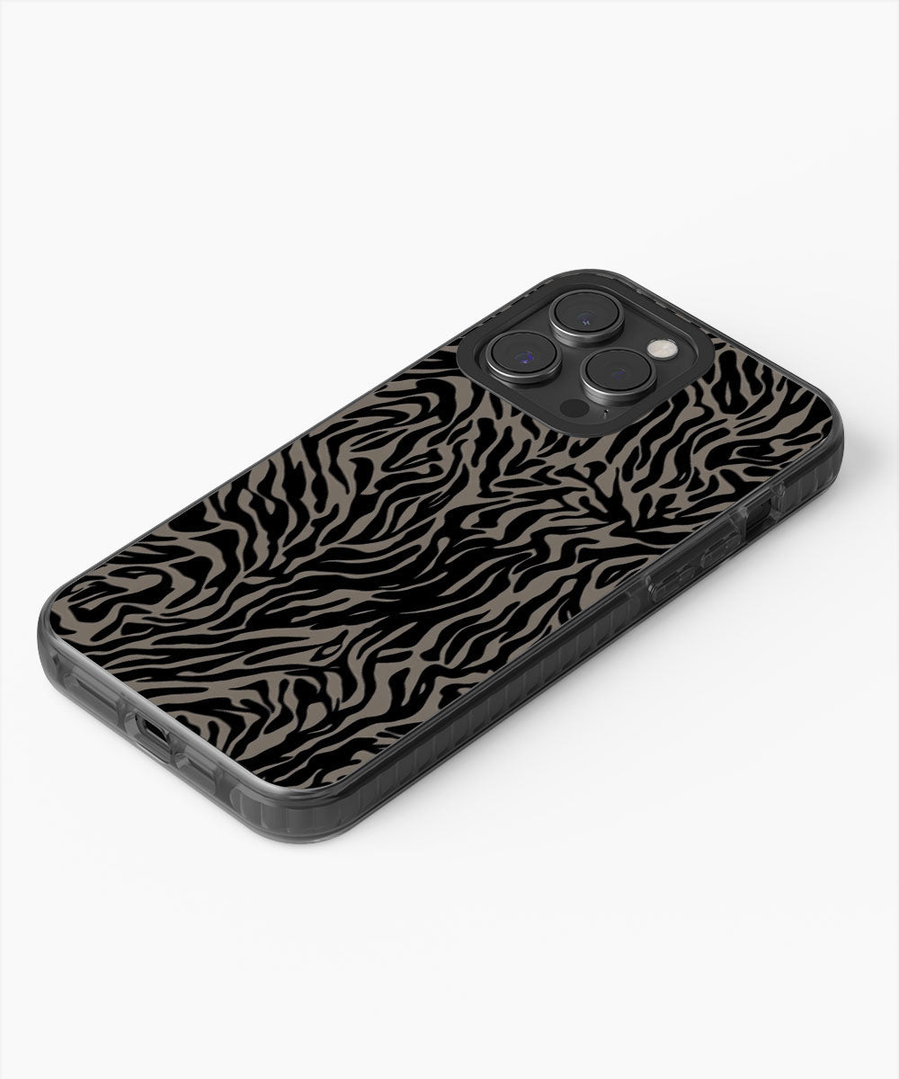 Latest 3rd-Generation Pop Tough Matte Tiger Stripes iPhone Case (MagSafe-Compatible)