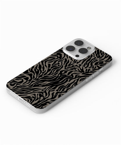 Latest 3rd-Generation Crystal Tough Glossy Tiger Stripes iPhone Case (MagSafe-Compatible)
