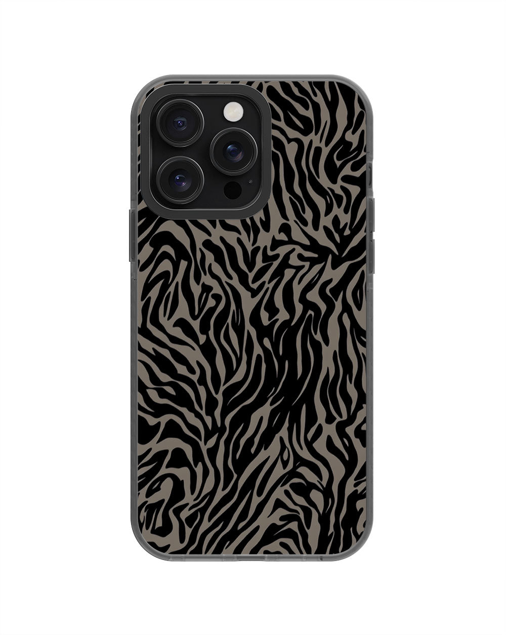 Latest 3rd-Generation Pop Tough Matte Tiger Stripes iPhone Case (MagSafe-Compatible) [Back Cover Only]