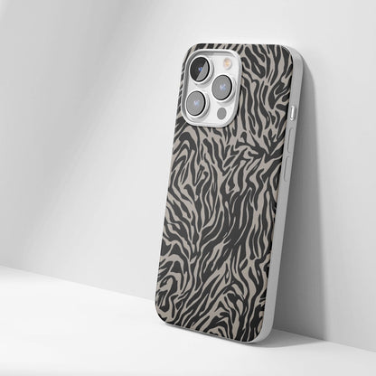 Latest 3rd-Generation Crystal Tough Glossy Tiger Stripes iPhone Case