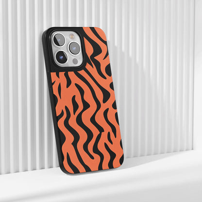 Industry-Level Tough Matte Tiger Stripes iPhone Case