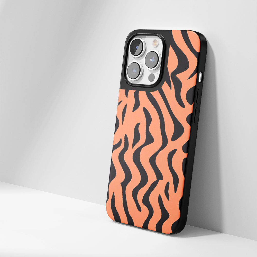 Industry-Level Tough Matte Tiger Stripes iPhone Case