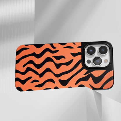 Industry-Level Tough Matte Tiger Stripes iPhone Case