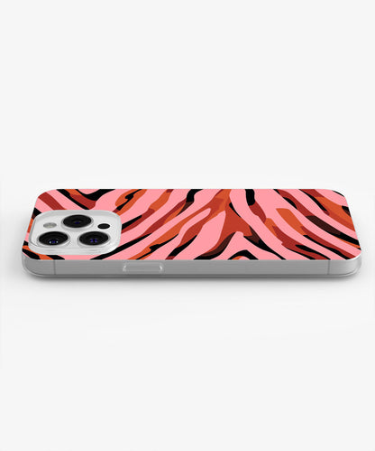 Latest 3rd-Generation Crystal Tough Glossy Tiger Stripes iPhone Case (MagSafe-Compatible)