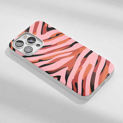 Latest 3rd-Generation Crystal Tough Glossy Tiger Stripes iPhone Case