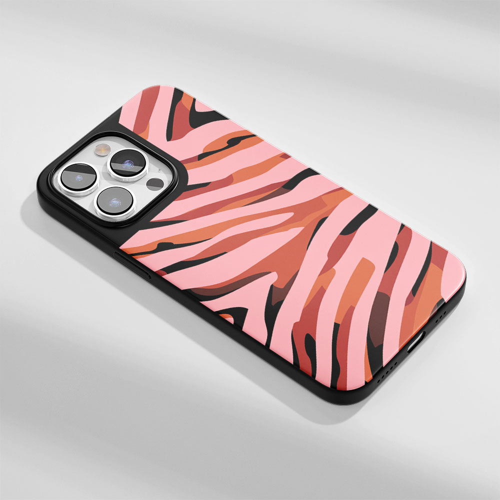 Industry-Level Tough Matte Tiger Stripes iPhone Case