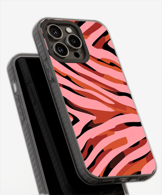 Latest 3rd-Generation Pop Tough Matte Tiger Stripes iPhone Case (MagSafe-Compatible)