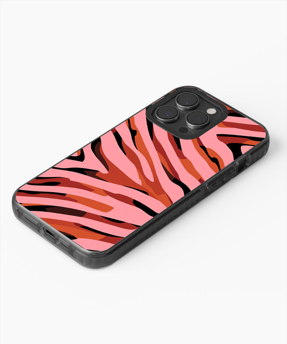 Latest 3rd-Generation Pop Tough Matte Tiger Stripes iPhone Case (MagSafe-Compatible)