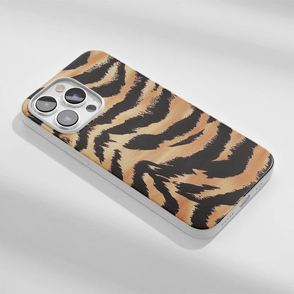 Latest 3rd-Generation Crystal Tough Glossy Tiger Stripes iPhone Case