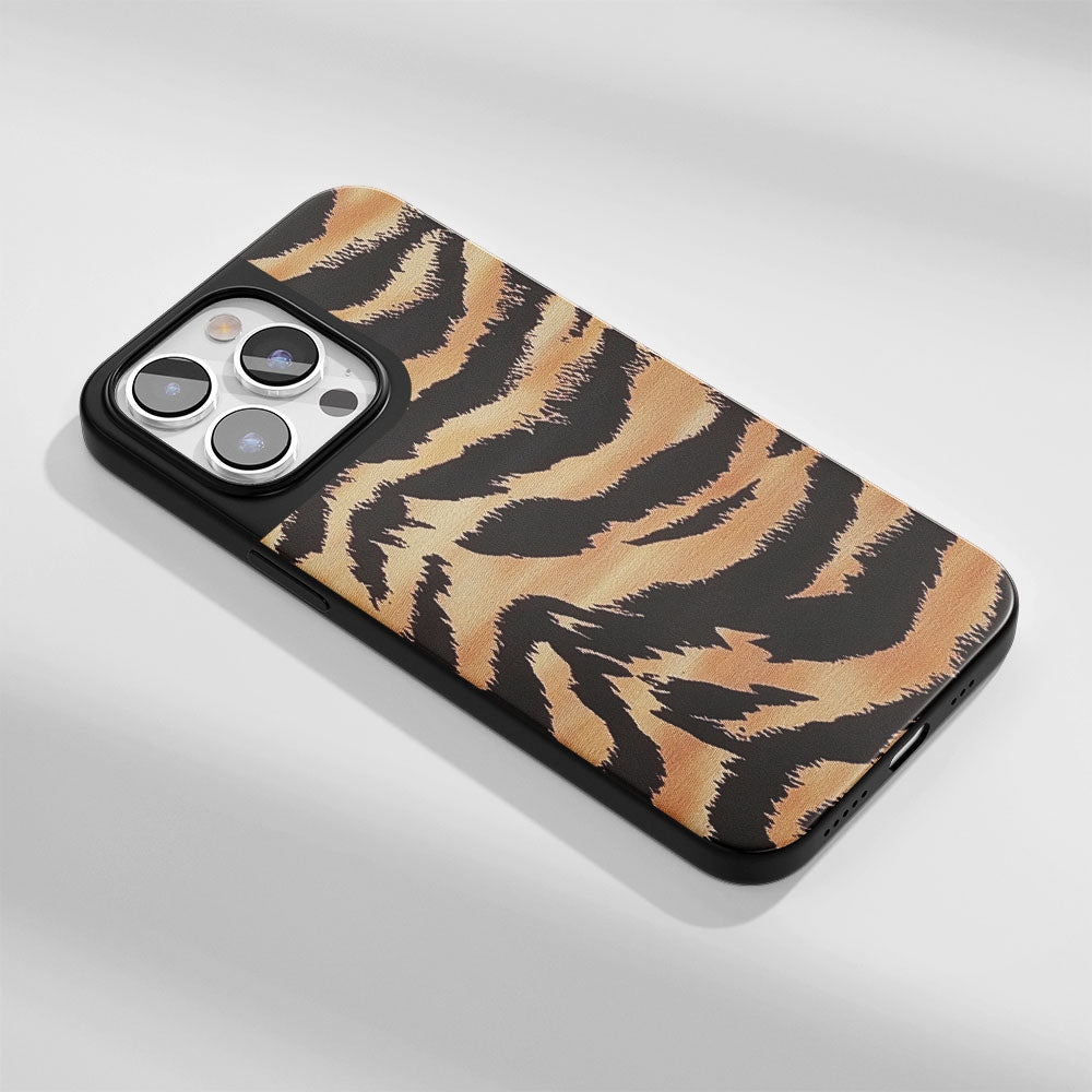 Industry-Level Tough Matte Tiger Stripes iPhone Case