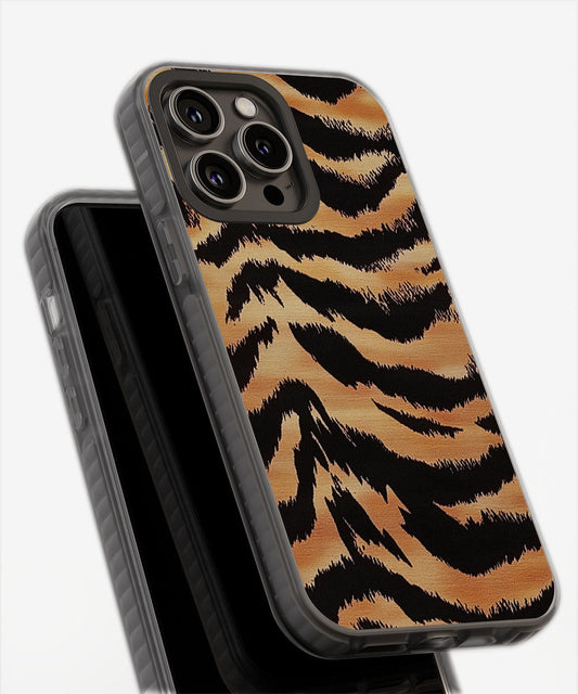Latest 3rd-Generation Pop Tough Matte Tiger Stripes iPhone Case (MagSafe-Compatible)