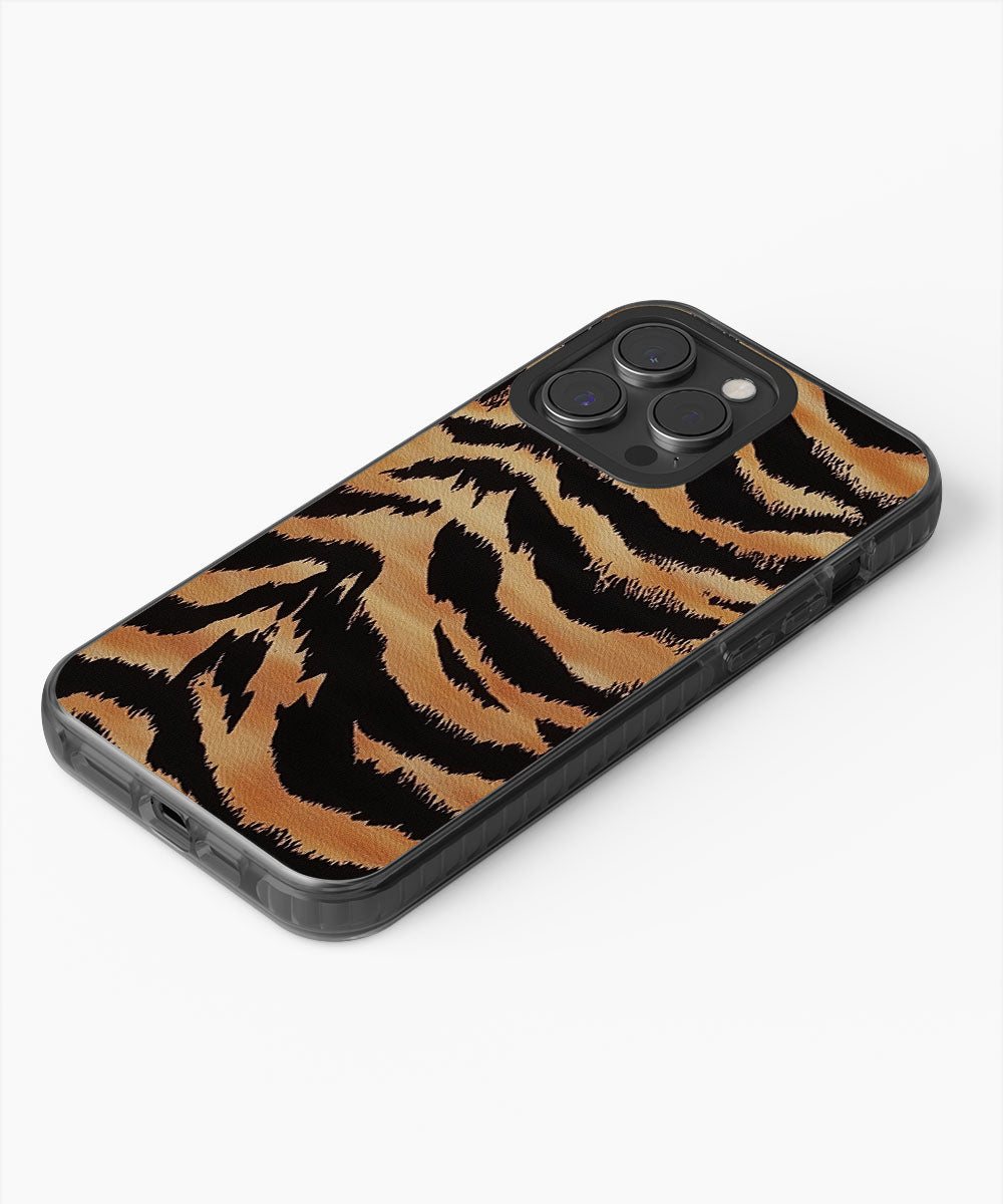Latest 3rd-Generation Pop Tough Matte Tiger Stripes iPhone Case (MagSafe-Compatible)