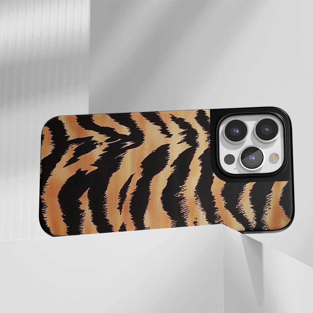 Industry-Level Tough Matte Tiger Stripes iPhone Case