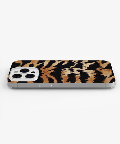Latest 3rd-Generation Crystal Tough Glossy Tiger Stripes iPhone Case (MagSafe-Compatible)