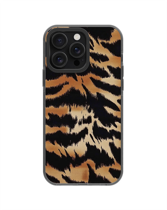 Latest 3rd-Generation Pop Tough Matte Tiger Stripes iPhone Case (MagSafe-Compatible) [Back Cover Only]
