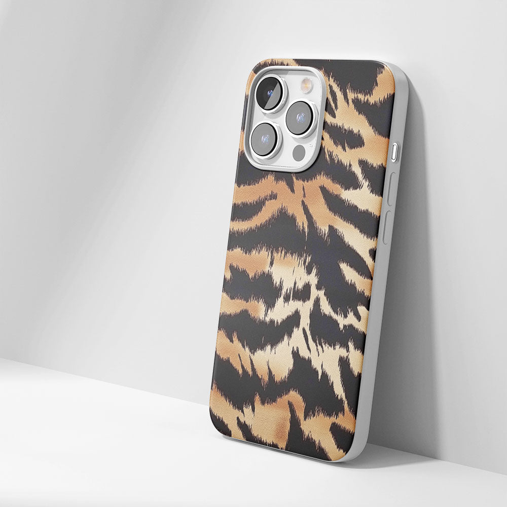 Latest 3rd-Generation Crystal Tough Glossy Tiger Stripes iPhone Case