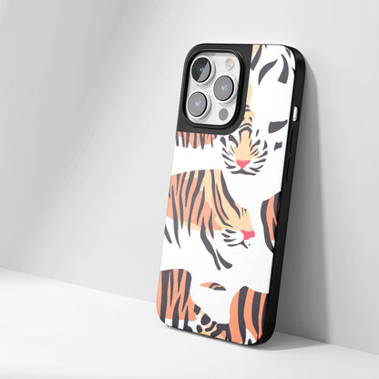 Industry-Level Tough Matte Tiger Stripes iPhone Case