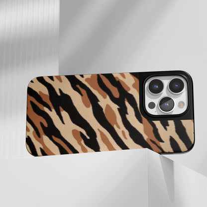 Industry-Level Tough Matte Tiger Stripes iPhone Case