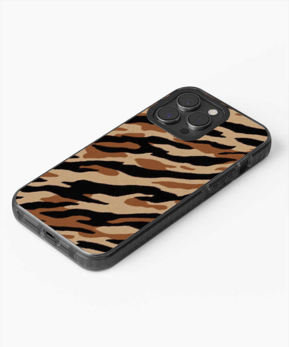 Latest 3rd-Generation Pop Tough Matte Tiger Stripes iPhone Case (MagSafe-Compatible)