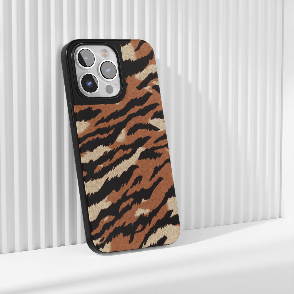 Industry-Level Tough Matte Tiger Stripes iPhone Case