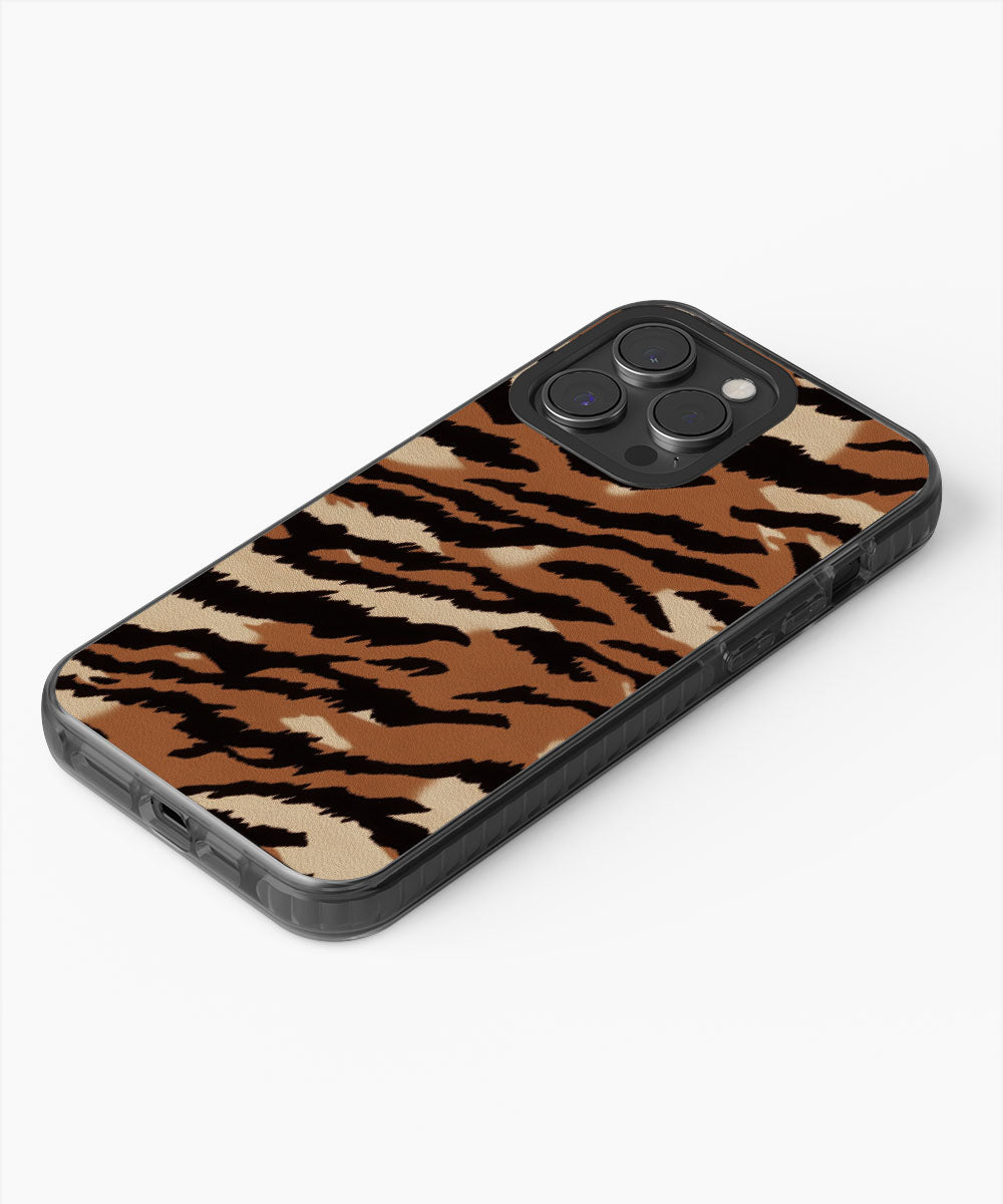 Latest 3rd-Generation Pop Tough Matte Tiger Stripes iPhone Case (MagSafe-Compatible)