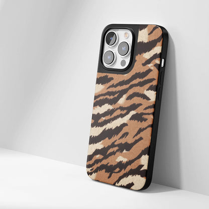 Industry-Level Tough Matte Tiger Stripes iPhone Case