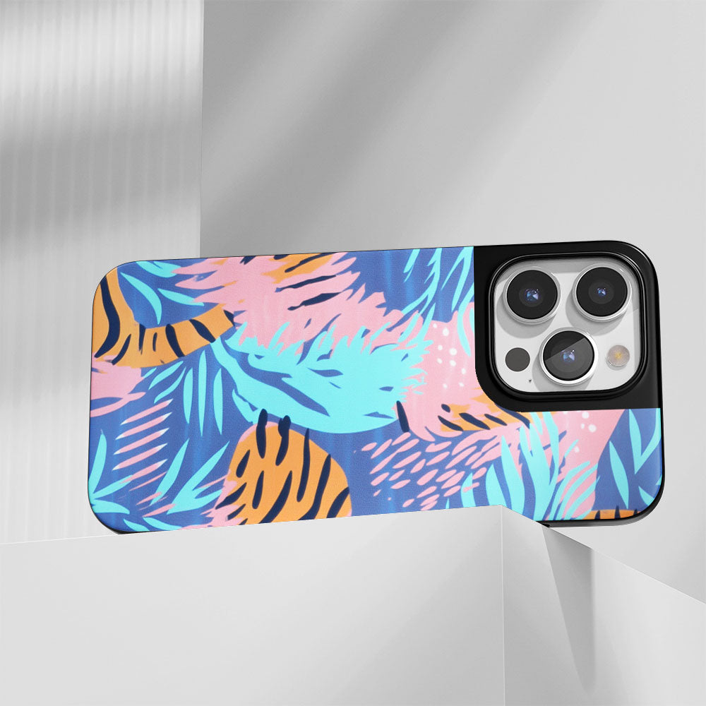 Industry-Level Tough Matte Tiger Stripes iPhone Case