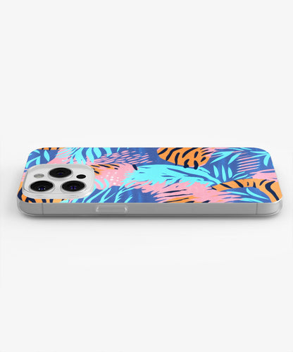 Latest 3rd-Generation Crystal Tough Glossy Tiger Stripes iPhone Case (MagSafe-Compatible)