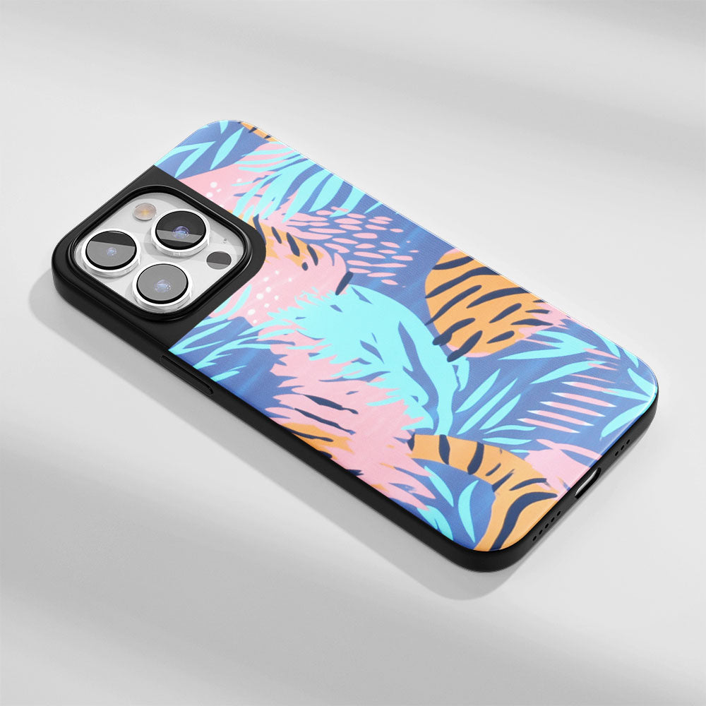 Industry-Level Tough Matte Tiger Stripes iPhone Case