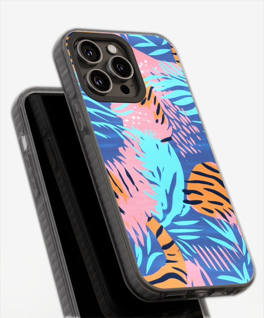 Latest 3rd-Generation Pop Tough Matte Tiger Stripes iPhone Case (MagSafe-Compatible)