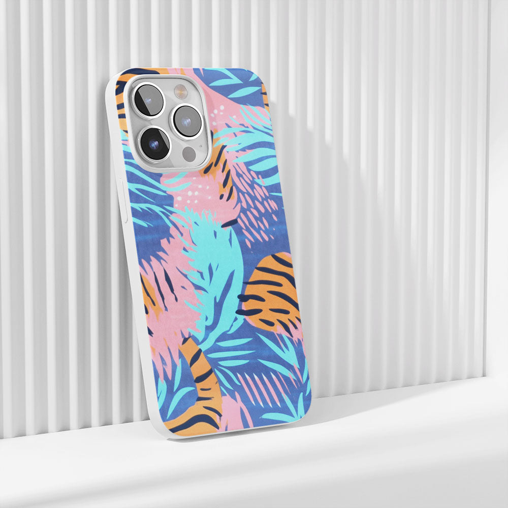 Latest 3rd-Generation Crystal Tough Glossy Tiger Stripes iPhone Case