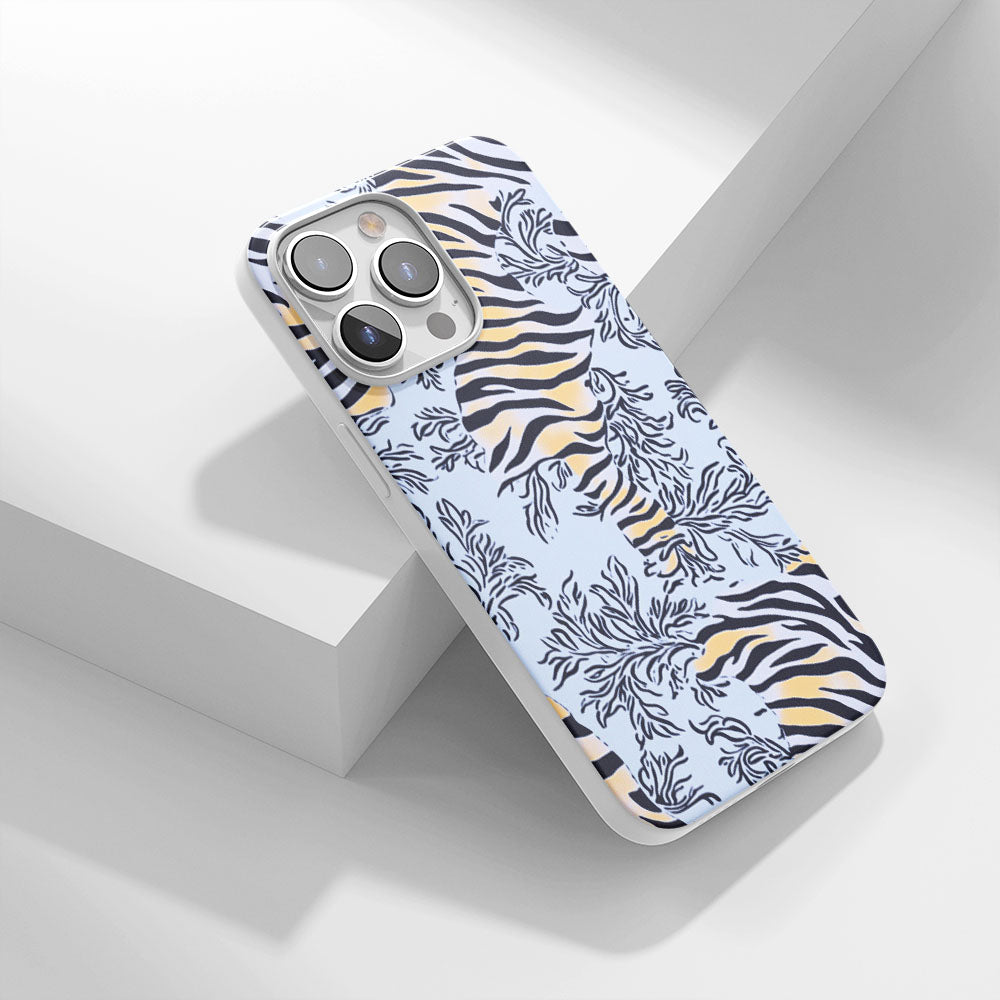 Latest 3rd-Generation Crystal Tough Glossy Tiger Stripes iPhone Case