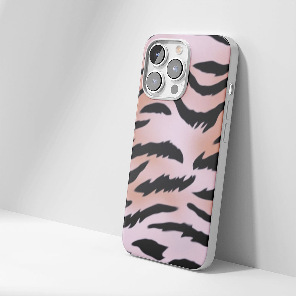 Latest 3rd-Generation Crystal Tough Glossy Tiger Stripes iPhone Case