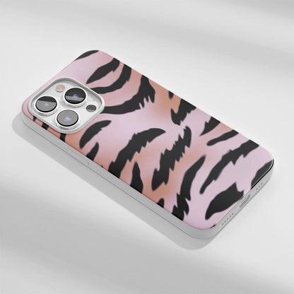 Latest 3rd-Generation Crystal Tough Glossy Tiger Stripes iPhone Case