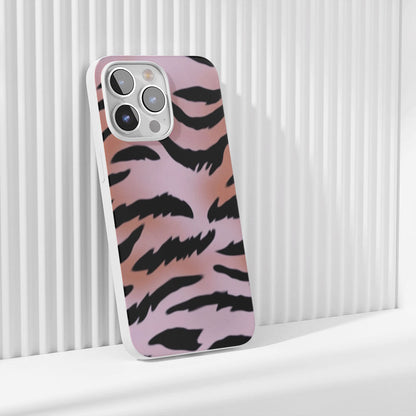 Latest 3rd-Generation Crystal Tough Glossy Tiger Stripes iPhone Case