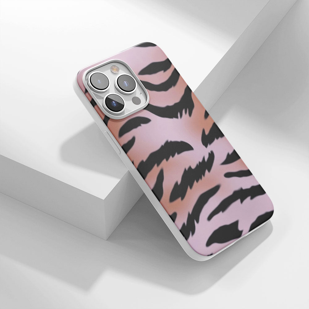 Latest 3rd-Generation Crystal Tough Glossy Tiger Stripes iPhone Case