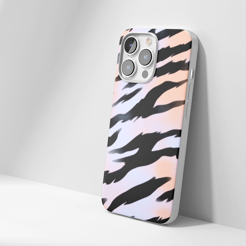 Latest 3rd-Generation Crystal Tough Glossy Tiger Stripes iPhone Case