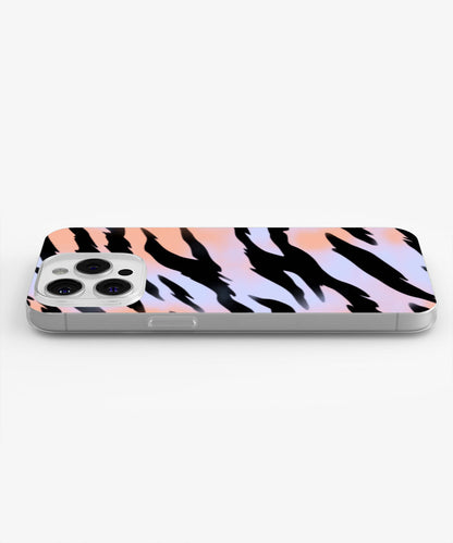 Latest 3rd-Generation Crystal Tough Glossy Tiger Stripes iPhone Case (MagSafe-Compatible)