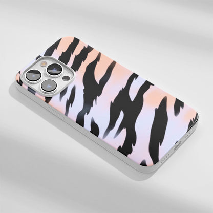 Latest 3rd-Generation Crystal Tough Glossy Tiger Stripes iPhone Case