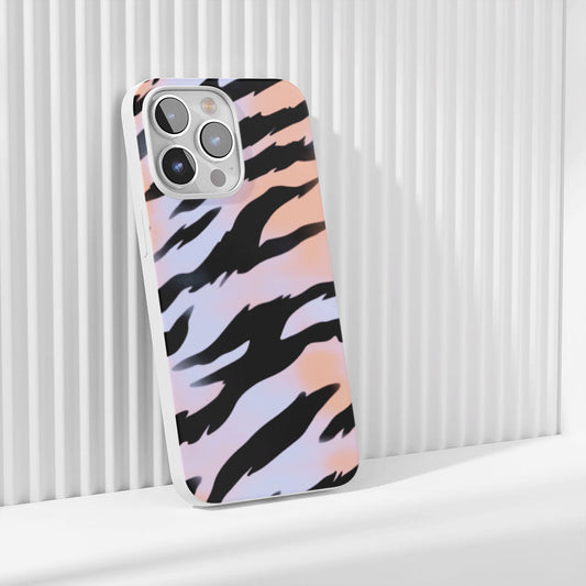 Latest 3rd-Generation Crystal Tough Glossy Tiger Stripes iPhone Case