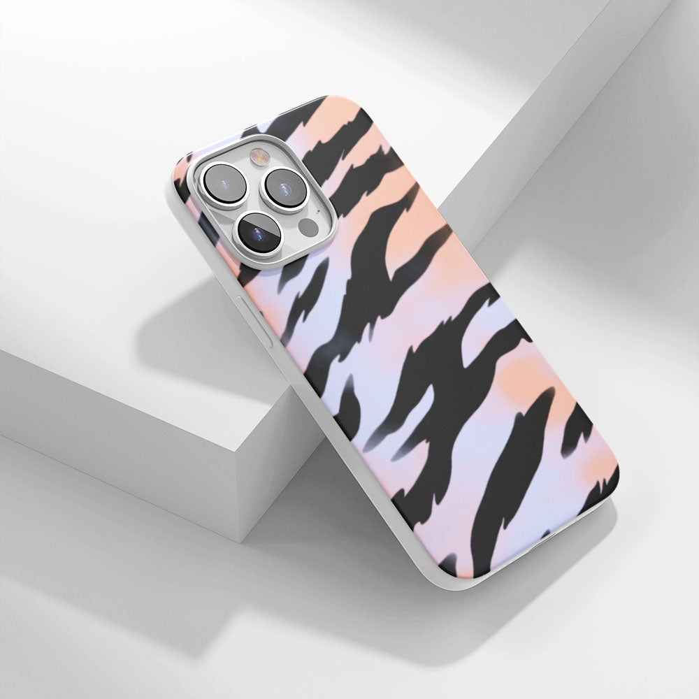 Latest 3rd-Generation Crystal Tough Glossy Tiger Stripes iPhone Case