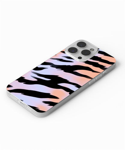 Latest 3rd-Generation Crystal Tough Glossy Tiger Stripes iPhone Case (MagSafe-Compatible)