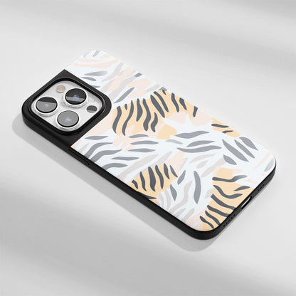 Industry-Level Tough Matte Tiger Stripes iPhone Case